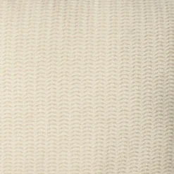 Kirkland's Home Vanilla Trapeze Organic Cotton Throw Pillow- Pillows