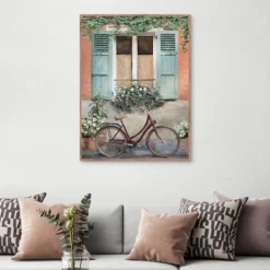 Kirkland's Home Velo De Montpellier Framed Canvas Art Print- Framed Art
