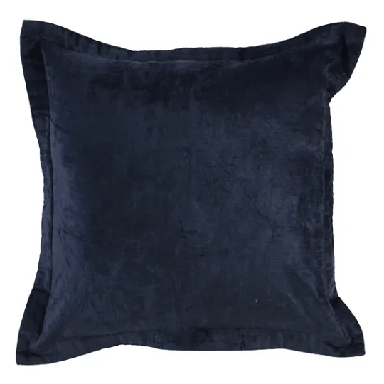 Kirkland's Home Velvet Indigo Pillow, 22 In.- Pillows