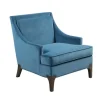 Kirkland's Home Velvet Martha Stewart Accent Chair- Accent Chairs
