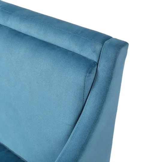 Kirkland's Home Velvet Martha Stewart Accent Chair- Accent Chairs