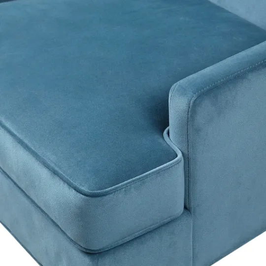 Kirkland's Home Velvet Martha Stewart Accent Chair- Accent Chairs