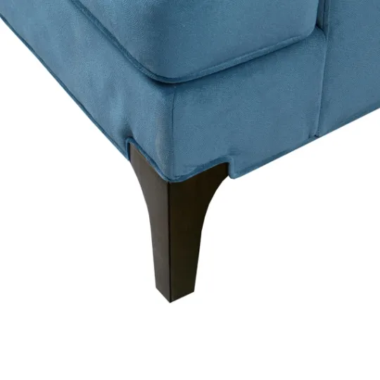Kirkland's Home Velvet Martha Stewart Accent Chair- Accent Chairs