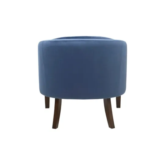Kirkland's Home Velvet Tufted Midcentury Modern Accent Chair- Accent Chairs