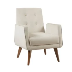 Kirkland's Home Velvet Tufted Midcentury Accent Chair- Accent Chairs