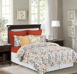 Kirkland's Home Victoria'S Garden 3-Pc. Full/Queen Quilt Set- Quilts