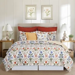 Kirkland's Home Victoria'S Garden 3-Pc. Full/Queen Quilt Set- Quilts