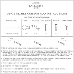 Kirkland's Home Vine Motif Gold Curtain Rod & Finial Set, 72 In.- Curtain Rods & Hardware