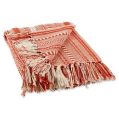 Kirkland's Home Vintage Braided Fringe Throw- Blankets & Throws