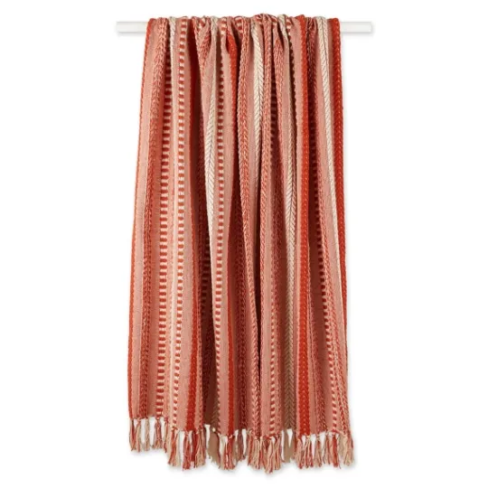Kirkland's Home Vintage Braided Fringe Throw- Blankets & Throws
