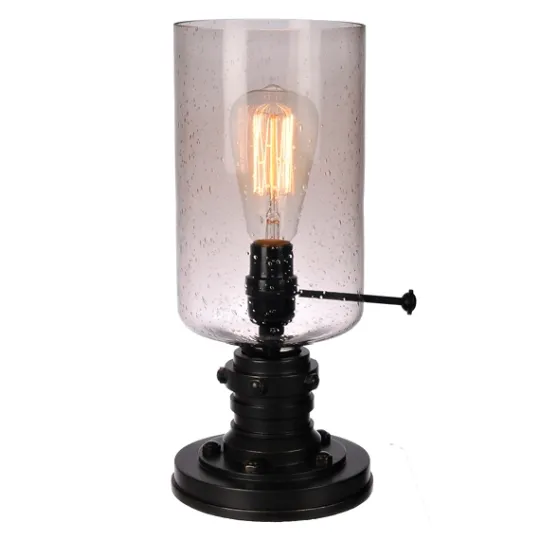 Kirkland's Home Vintage Industrial Edison Bulb Uplight- Table Lamps