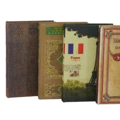 Kirkland's Home Vintage Library Decorative 6-Pc. Book Box Set- Baskets & Boxes