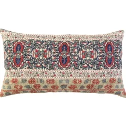 Kirkland's Home Vintage Prints Cotton Lumbar Pillow- Pillows