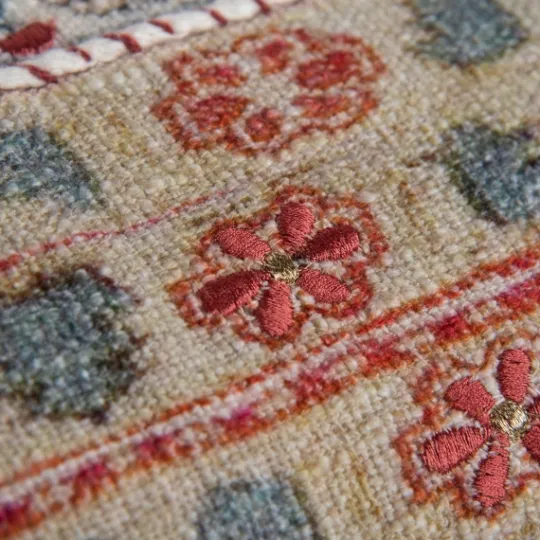 Kirkland's Home Vintage Prints Cotton Lumbar Pillow- Pillows