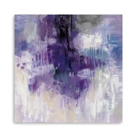 Kirkland's Home Violet Rain Canvas Art Print- Canvas Art