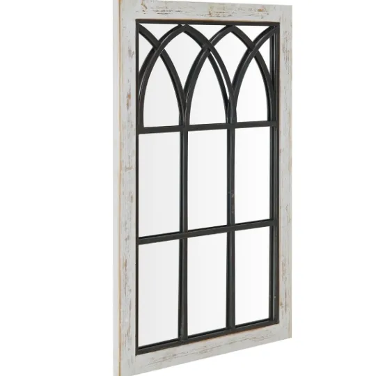 Kirkland's Home Vista Arched Windowpane Mirror, 24X37.5 In.- Decorative Mirrors