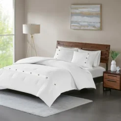 Kirkland's Home Waffle Weave 3-Pc. Full/Queen Comforter Set- Comforters