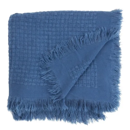 Kirkland's Home Waffle Weave Throw Blanket- Blankets & Throws