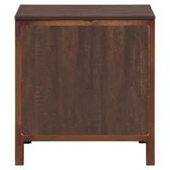 Kirkland's Home Walnut 2-Drawer Wood Nightstand- Nightstands