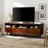 Kirkland's Home Walnut 3-Drawer Wood Tv Stand- Tv Stands & Media Consoles
