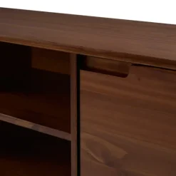Kirkland's Home Walnut Solid Wood Tv Console- Tv Stands & Media Consoles