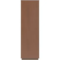Kirkland's Home Walnut Wood 2-Door Modern Bookshelf- Bookshelves
