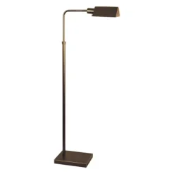 Kirkland's Home Warm Bronze Metal Reading Floor Lamp- Floor Lamps