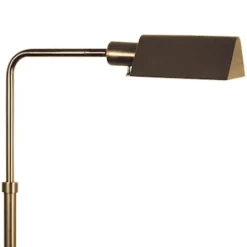 Kirkland's Home Warm Bronze Metal Reading Floor Lamp- Floor Lamps