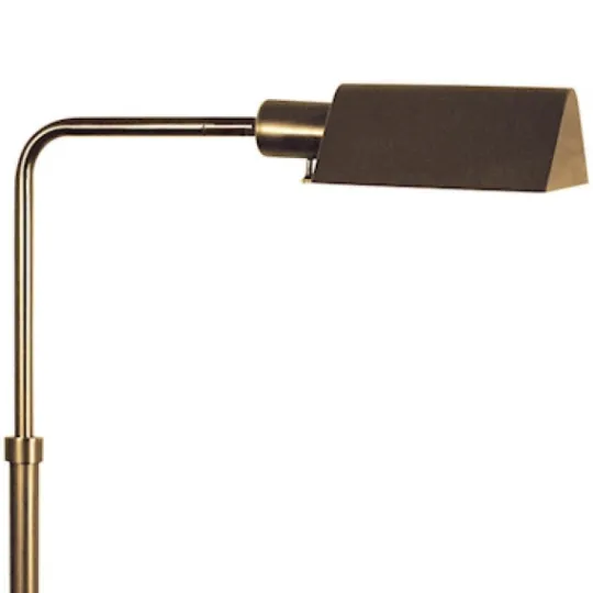 Kirkland's Home Warm Bronze Metal Reading Floor Lamp- Floor Lamps
