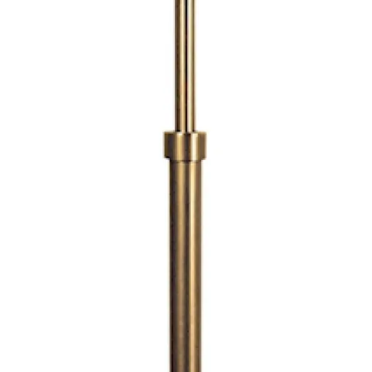 Kirkland's Home Warm Bronze Metal Reading Floor Lamp- Floor Lamps