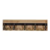 Kirkland's Home Warm Brown Industrial Iron Wall Hooks- Hooks