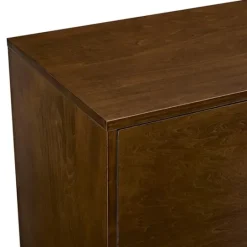 Kirkland's Home Warm Brown Mid-Century Modern Storage Console- Console Tables