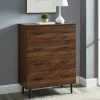 Kirkland's Home Warm Brown Modern Farmhouse Storage Chest- Cabinets & Sideboards