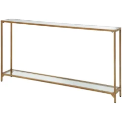 Kirkland's Home Warm En Mirrored Top Console Table- Entryway Furniture