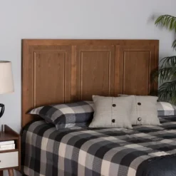 Kirkland's Home Warm 3-Panel Wood Queen Headboard- Beds & Headboards