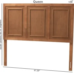 Kirkland's Home Warm 3-Panel Wood Queen Headboard- Beds & Headboards