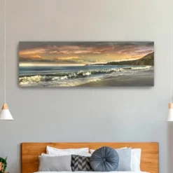 Kirkland's Home Warm Sunset Giclee Canvas Art Print, 60X20 In.- Canvas Art
