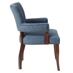 Kirkland's Home Warms Nailhead Trim Dining Chair- Dining Chairs