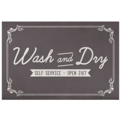 Kirkland's Home Wash And Dry Floor Mat, 24X36- Kitchen & Floor Mats