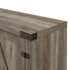 Kirkland's Home Wash Barn Doors Tv Stand- Tv Stands & Media Consoles