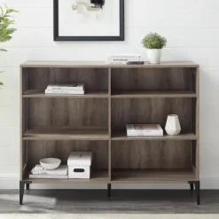 Kirkland's Home Wash Bookshelf With Mesh Sides- Bookshelves