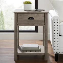 Kirkland's Home Wash Country Accent Table- Accent & End Tables