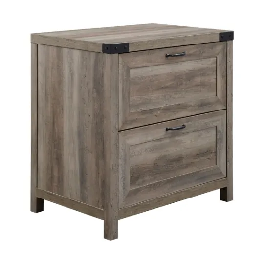Kirkland's Home Wash 2-Drawer Wood File Cabinet- Office Furniture