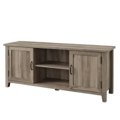 Kirkland's Home Wash Grooved Door Tv Stand- Tv Stands & Media Consoles