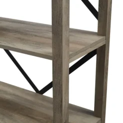 Kirkland's Home Wash Metal X Frame Back Bookshelf- Bookshelves