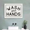 Kirkland's Home Wash Your Hands Giclee Canvas Art Print, 20X16 In.- Wall Quotes & Signs