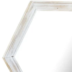 Kirkland's Home Washed Hexagon Frame Mirror- Decorative Mirrors