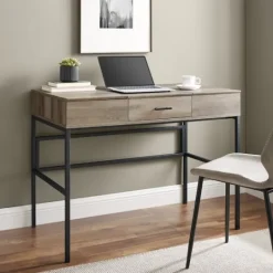 Kirkland's Home Washed Lift Top Storage Desk- Office Furniture