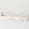 Kirkland's Home Washed Wooden Tray With Handle- Decorative Trays