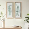 Kirkland's Home Watercolor Ferns 2-Pc. Framed Wall Art- Framed Art